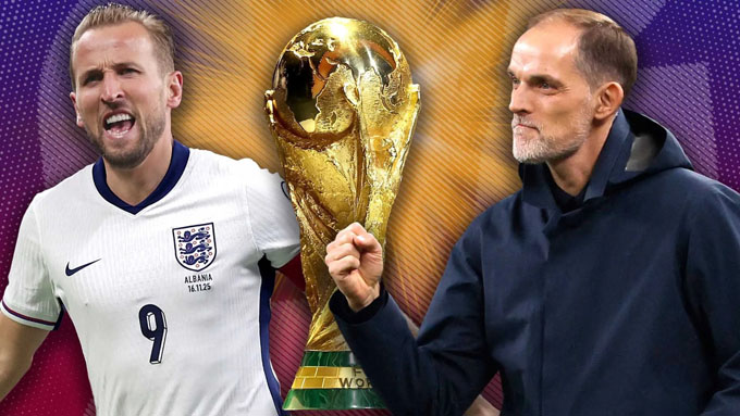 Anh có thể vô địch World Cup 2026? - Ảnh: The Sun