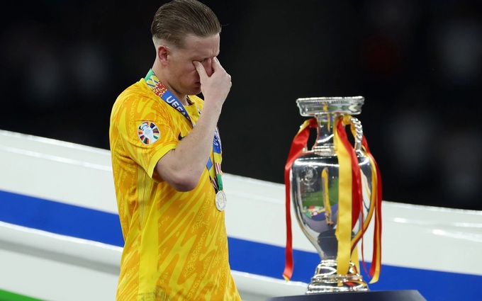Thủ môn Jordan Pickford là một trong những tuyển thủ Anh hiếm hoi chưa từng giành Cúp