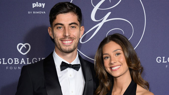  Havertz và cô vợ xinh đẹp Sophia