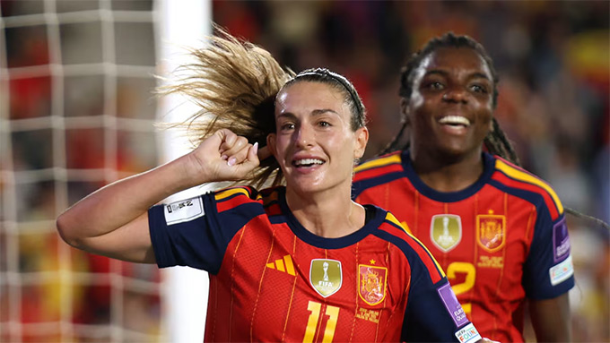 Alexia Putellas tỏa sáng để giúp Tây Ban Nha tiến sát tấm vé dự World Cup nữ 2027