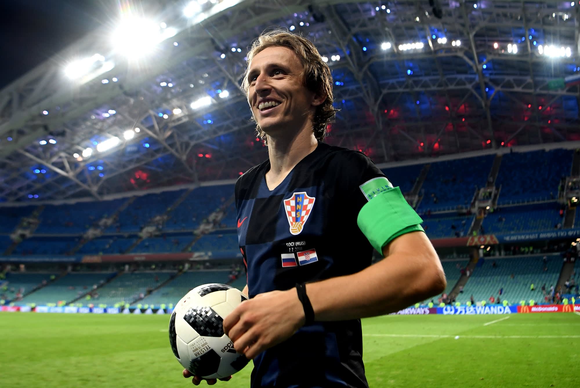 Modric chính là đầu tàu đưa Croatia đến chung kết, biến những điều độc nhất vô nhị trở nên dễ dàng