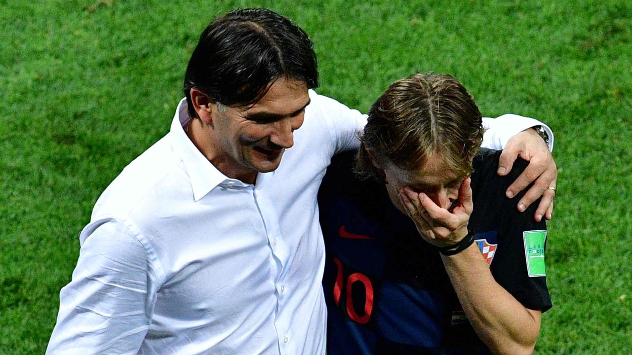 Modric sánh ngang những Messi, Zidane và Oliver Kahn, những cầu thủ xuất sắc nhất World Cup nhưng thua trận chung kết