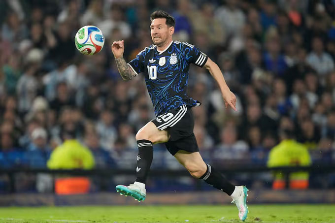  Messi có cơ hội bảo vệ ngôi vương cùng đội tuyển Argentina