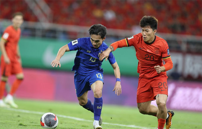 Trung Quốc vs Thái Lan