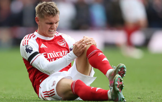 Arsenal dính nhiều ca chấn thương mùa vừa qua