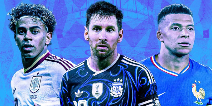 Rất khó để đoán định đội nào sẽ vô địch World Cup 2026