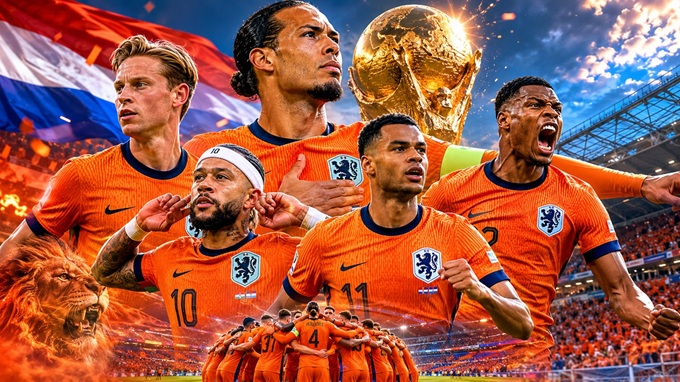 5 trụ cột sẽ quyết định màn trình diễn của Hà Lan tại World Cup 2026