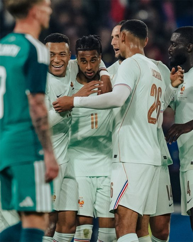 Và không hề lo lắng gì về phong độ của Mbappe