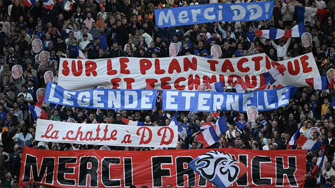 NHM Pháp tri ân và cảm ơn Deschamps 