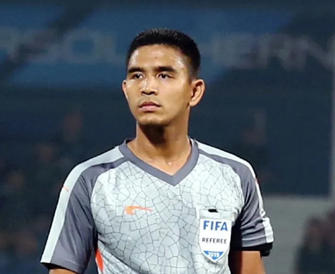 Trọng tài Muhammad Nazmi Bin Nasaruddin bắt chính trận Nam Định - Công an TP.HCM