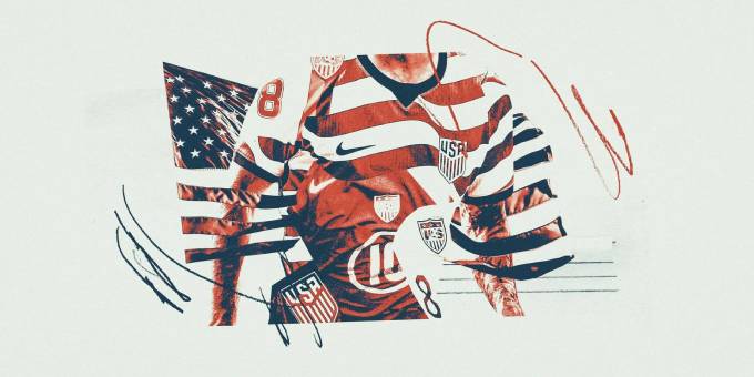 Bóng đá Mỹ (nam) vẫn chưa sản sinh được siêu sao nào (đồ họa: The Athletic)