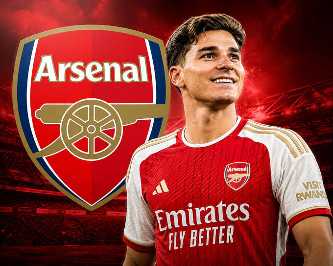 Arsenal đang là điểm đến khả dĩ nhất cho Alvarez