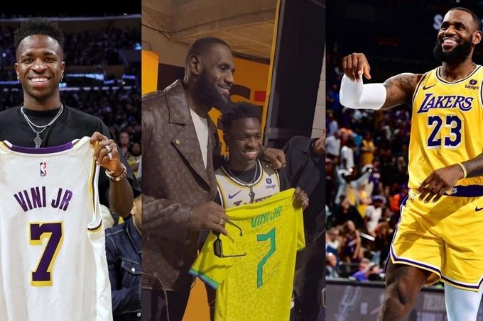 Cleveland là giao điểm giữa LeBron James và Vinicius Junior. Ảnh: Idman.Biz