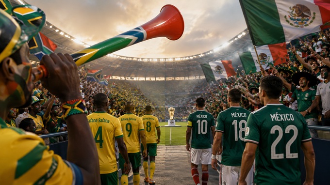 Sau 16 năm, Mexico và Nam Phi lại gặp nhau ở trận khai mạc World Cup