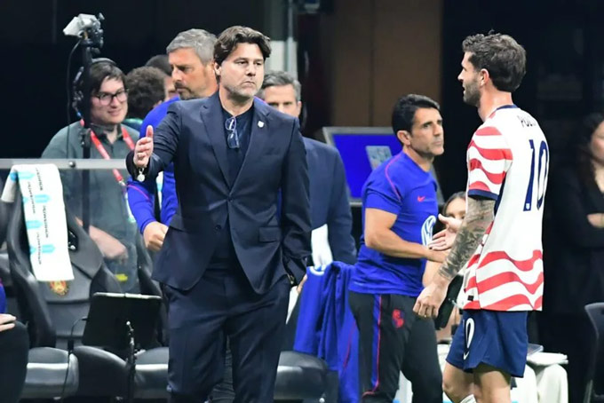 Mọi sự kỳ vọng của tuyển Mỹ giờ đặt cả lên vai Pulisic và HLV Pochettino