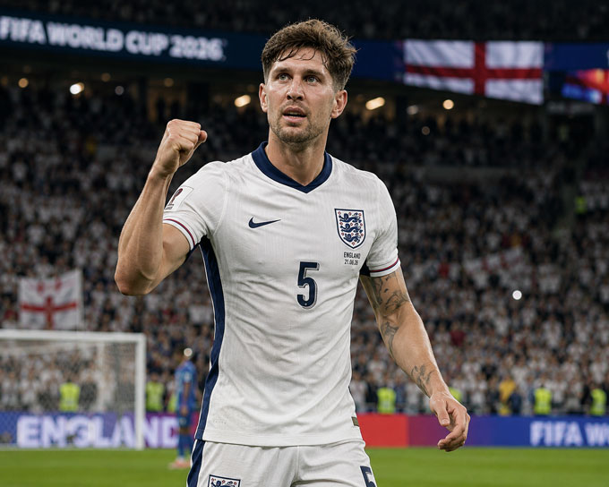 Stones có kinh nghiệm nhưng không thi đấu nhiều ở mùa 2025/26