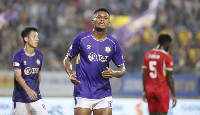Daniel Passira rời Hà Nội FC dù anh chơi khá tốt ở mùa giải vừa qua. Ảnh - Minh Tuấn