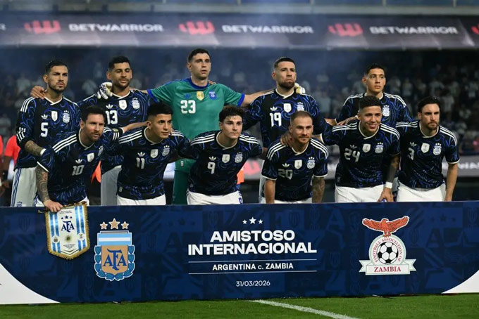 Argentina lại quay lại dẫn đầu BXH FIFA mới nhất