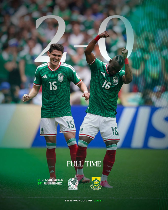 Ảnh: @miseleccionmxEN