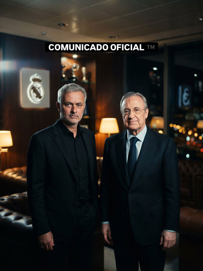 Real thông báo ký hợp đồng với Mourinho - Ảnh: Fabrizio Romano