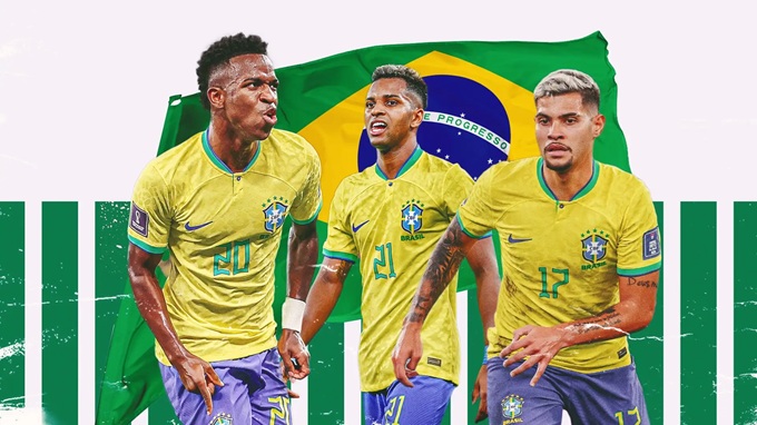 Brazil có hàng công dồi dào nhưng tuyến giữa chưa thực sự chắc chắn