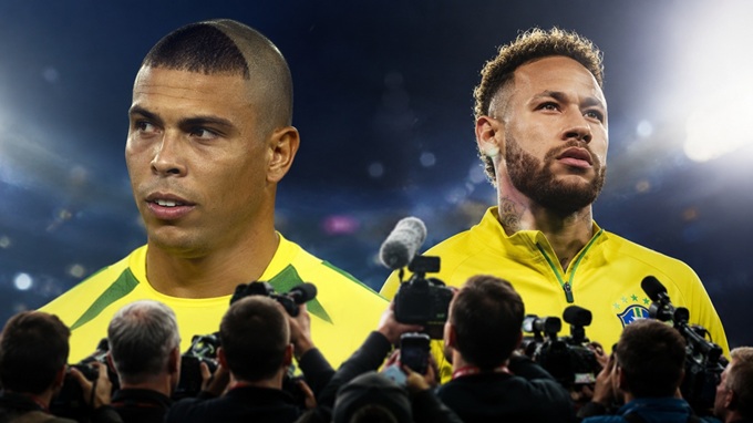 Sau 24 năm, liệu Neymar có giúp Brazil tìm lại chức vô địch World Cup như Ronaldo tại World Cup 2002