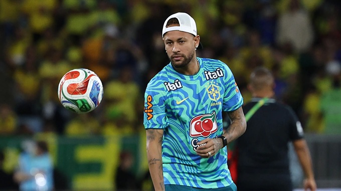 Sát ngày thi đấu, Neymar vẫn chưa thể tập luyện cùng ĐT Brazil