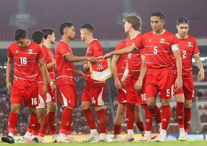 Indonesia đặt mục tiêu vượt qua thứ hạng của ĐT Việt Nam trên BXH FIFA