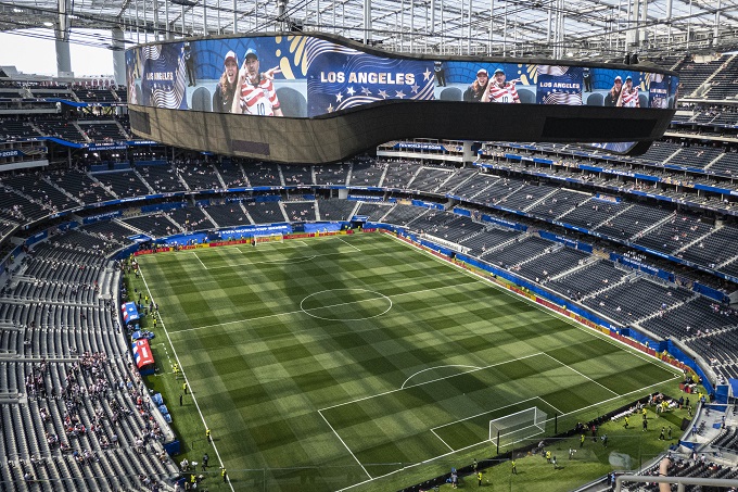 Sân Los Angeles là nơi diễn ra trận Mỹ vs Paraguay