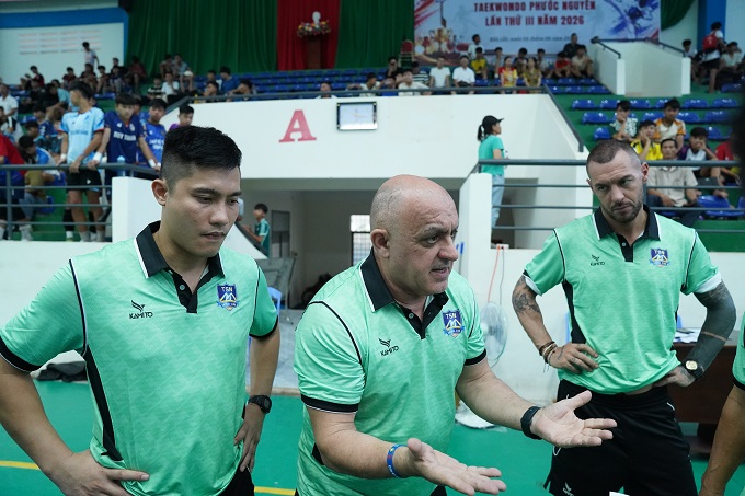 Chuyên gia Luis Fonseca trong ngày tuyển chọn