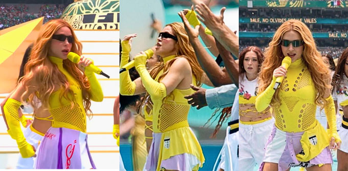 Những hình ảnh của Shakira đang gây tranh cãi