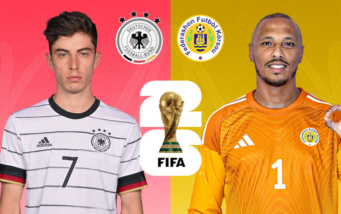 Đức vs Curacao: Đội hình dự kiến, thông tin lực lượng mới nhất