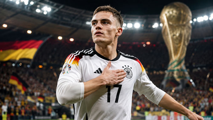 Wirtz được kỳ vọng sẽ tỏa sáng tại World Cup 2026