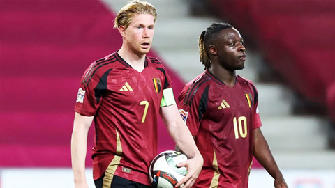De Bruyne hi vọng Doku có thể tỏa sáng ở tuyển Bỉ tại World Cup 2026
