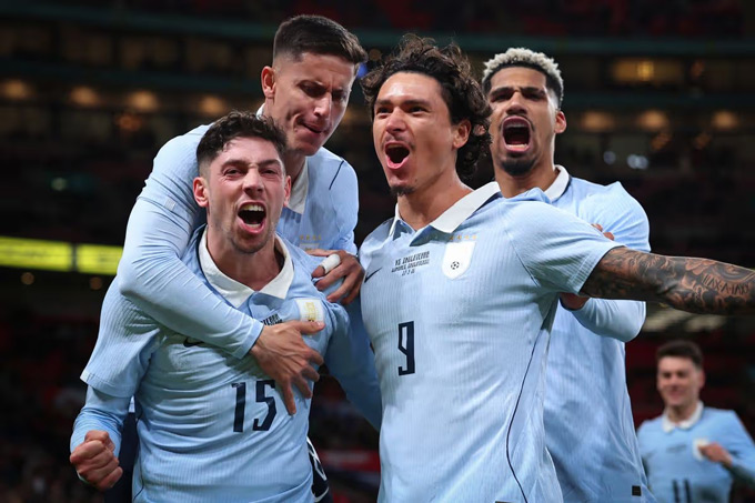 Uruguay là cái tên đáng gờm ở khu vực Nam Mỹ