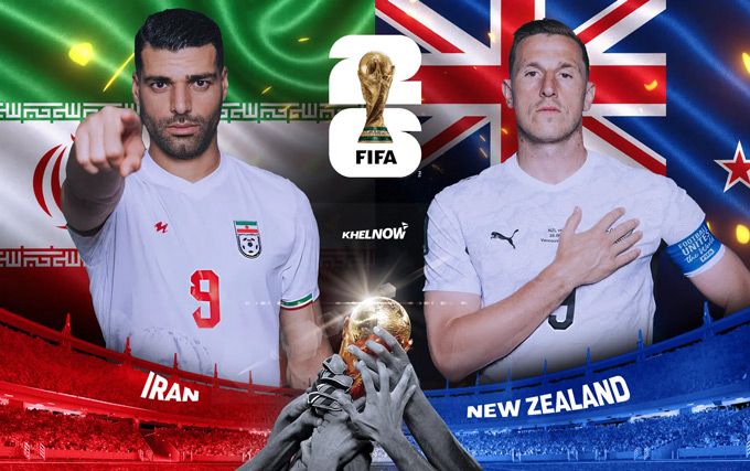 Iran quyết tâm giành trọn 3 điểm trước New Zealand ở ngày ra quân tại World Cup 2026