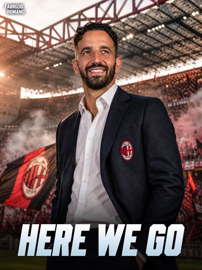 Amorim sẽ là HLV của Milan từ mùa tới - Ảnh: Fabrizio Romano