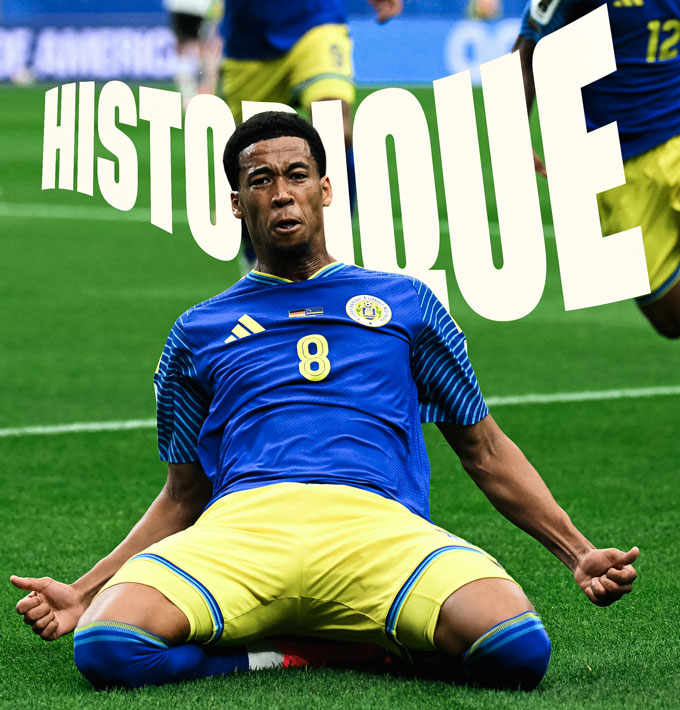 Comenencia ghi tên mình vào lịch sử World Cup - Ảnh: @fifaworldcup_fr