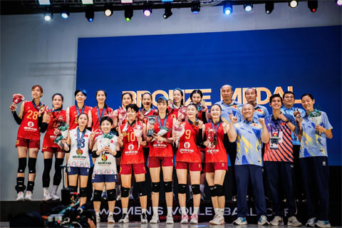 Tuyển bóng chuyền nữ Việt Nam xếp hạng 3 tại AVC Cup 2026