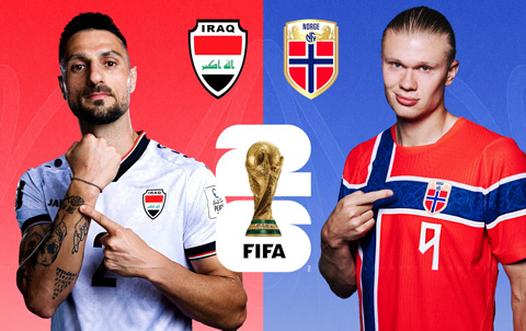 Siêu máy tính dự đoán kết quả Na Uy vs Iraq tại World Cup 2026