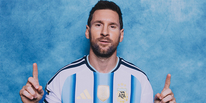 Messi có lần thứ 6 góp mặt ở World Cup