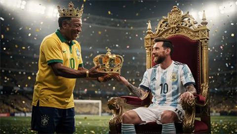 Messi xô đổ kỷ lục của Pele