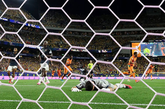 Wahi đã tham dự trận Bờ Biển Ngà thắng Ecuador 1-0