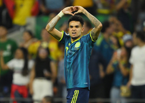 Luis Diaz một tay mang về chiến thắng cho Colombia