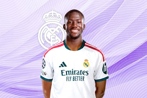Real công bố tân binh Konate - Ảnh: Marca