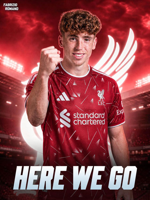 Munoz đạt thỏa thuận gia nhập Liverpool - Ảnh: Fabrizio Romano