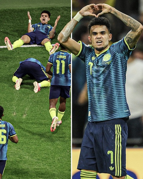 Luis Diaz đã thay thế James Rodriguez để trở thành ngôi sao số một của ĐT Colombia