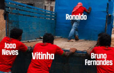 Cristiano Ronaldo bị mỉa mai vì sự ích kỷ