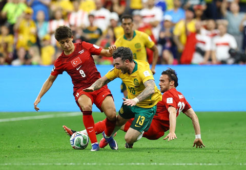 Thổ Nhĩ Kỳ đã thua sốc Australia ở trận ra quân World Cup 2026