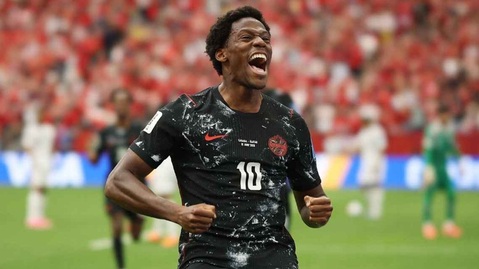 Jonathan David vươn lên cùng Lionel Messi dẫn đầu danh sách "Vua phá lưới" World Cup 2026